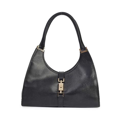 black gucci bags uk|vintage black gucci shoulder bag.